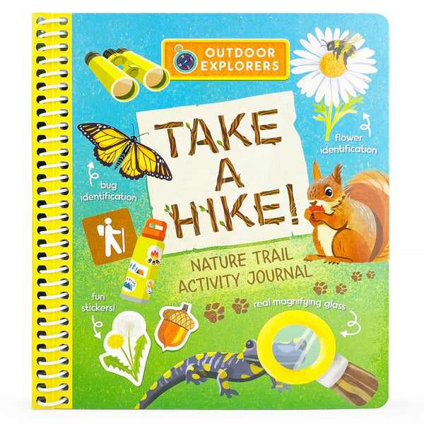 Cottage Door Press Board Book Outdoor Explorers Take A Hike Journal Learning Forest Animals Activity The Plaid Giraffe Childrens Boutique