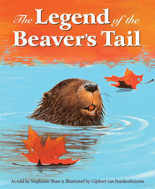 Sleeping Bear Press Girls Boys Infants Toddlers Picture Book The Legend of the Beaver's Tail Beaver Forest Animals Legends The Plaid Giraffe Childrens Boutique