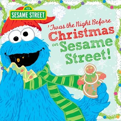 Sourcebooks Girls Boys Picture Book Sesame Street Cookie Monster Big Bird Christmas Holiday The Plaid Giraffe Childrens Boutique