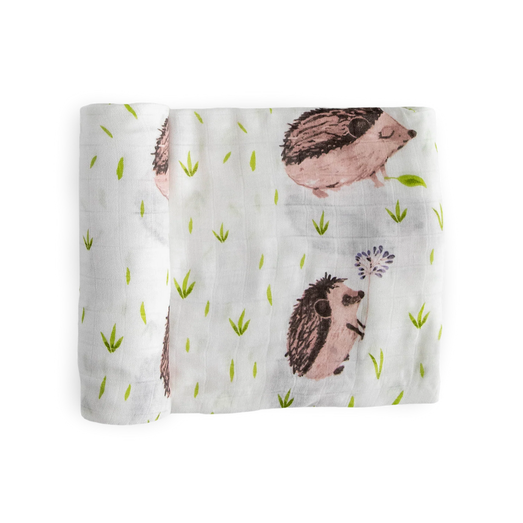 Little Unicorn Girls Boys Unisex Infants Toddlers Deluxe Muslin Swaddles Blankets Bamboo Hedgehog Forest Animals The Plaid Giraffe Childrens Boutique