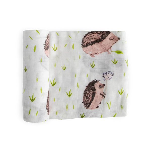 Little Unicorn Girls Boys Unisex Infants Toddlers Deluxe Muslin Swaddles Blankets Bamboo Hedgehog Forest Animals The Plaid Giraffe Childrens Boutique