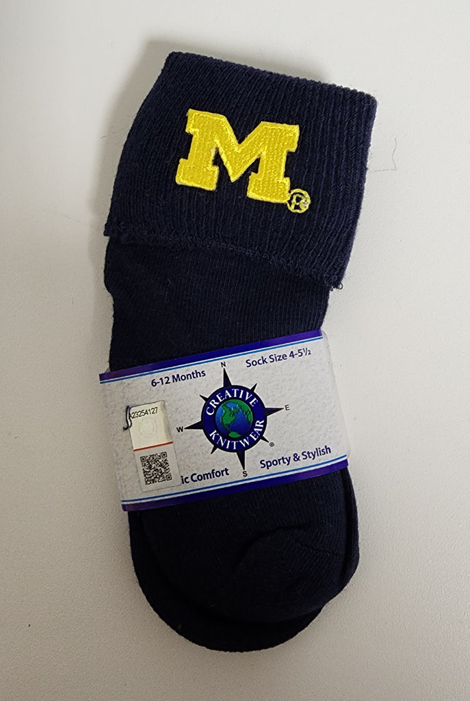 Unisex University of Michigan Socks (Click for colors)