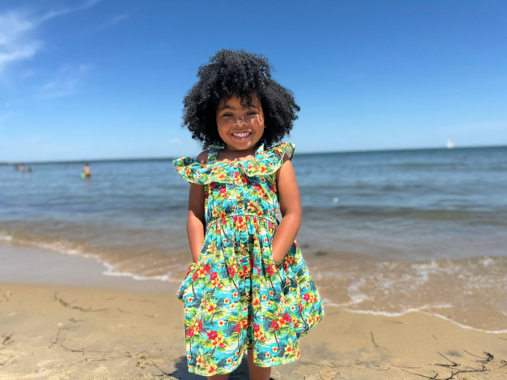 juniors beach dress Summer Cocktail Martini All Over Juniors Beach Cover-Up Dress, XL / Multi