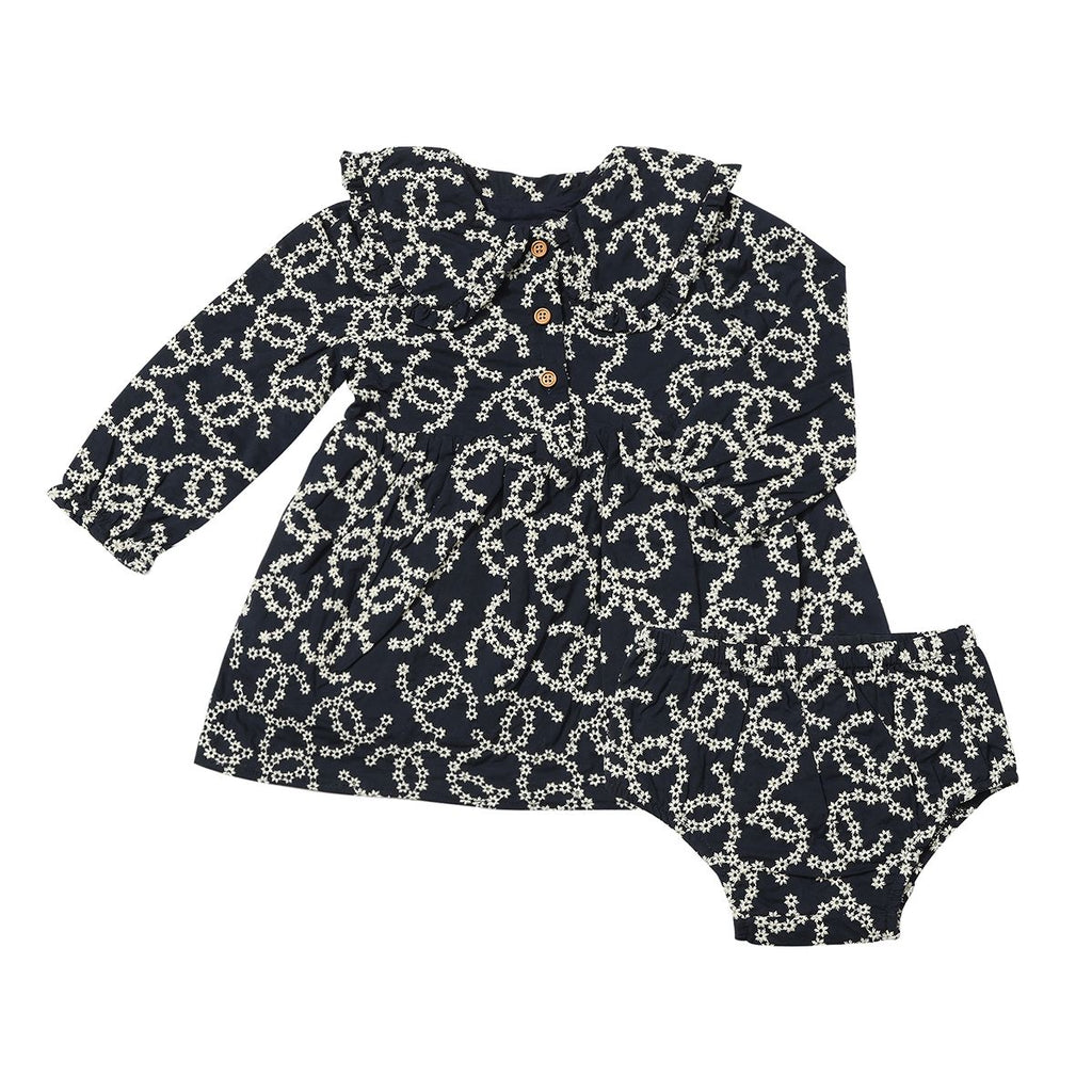 Vignette Girls Infants Toddlers Kids Juniors Dress Embroidered Flowers Lined 100% Cotton The Plaid Giraffe Children's Boutique