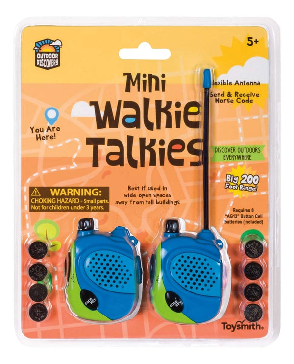 Toysmith Boys Girls Toddlers Kids Toys Games Mini Walkie Talkies The Plaid Giraffe Childrens Boutique