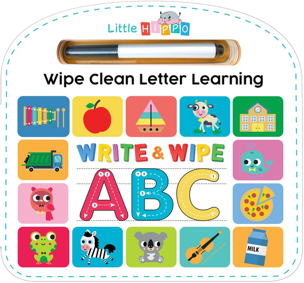 Write & Wipe ABC Board Book