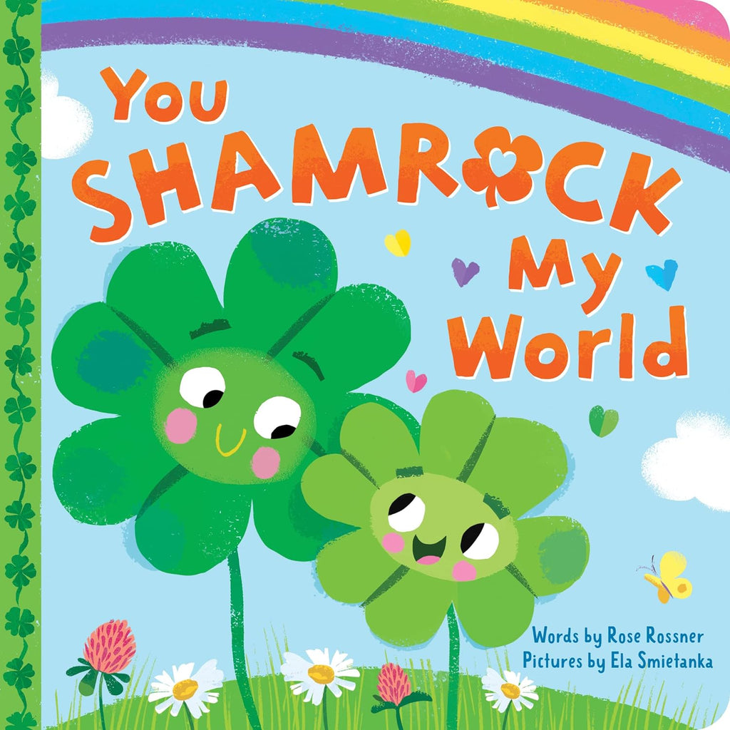 Sourebooks Boys Girls Board Book You Shamrock My World St. Patrick's Day The Plaid Giraffe Childrens Boutique