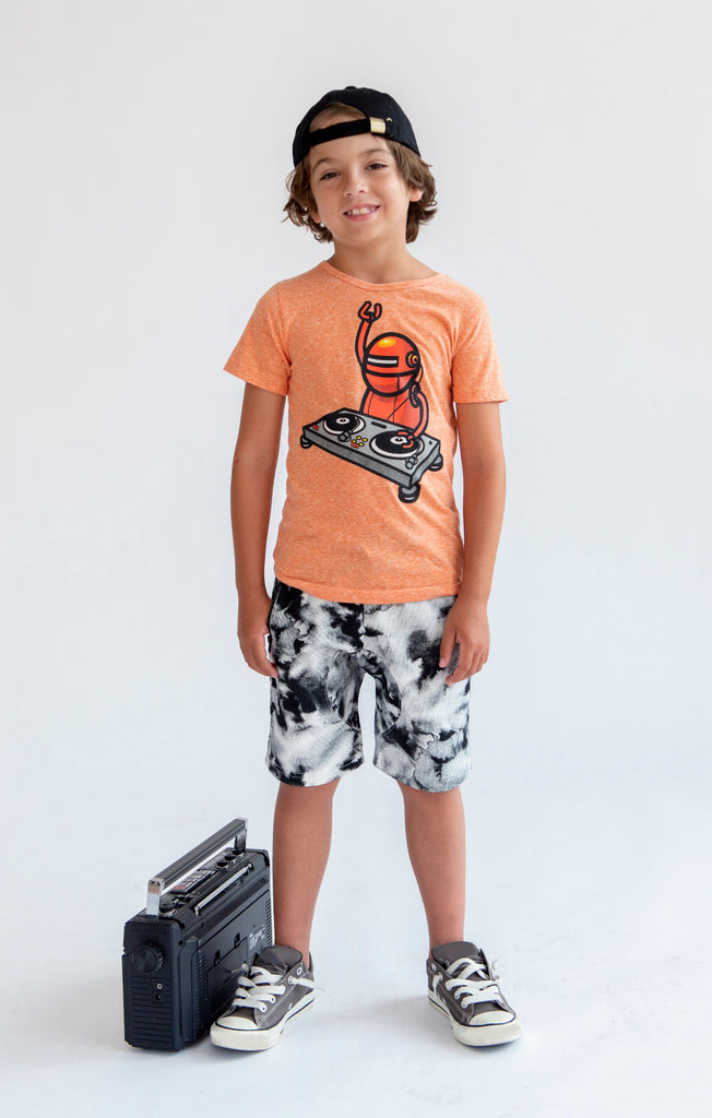 Appaman Boys Girls Infants Toddlers Kids Juniors T-Shirt Robot DJ 100% Cotton The Plaid Giraffe Children's Boutique