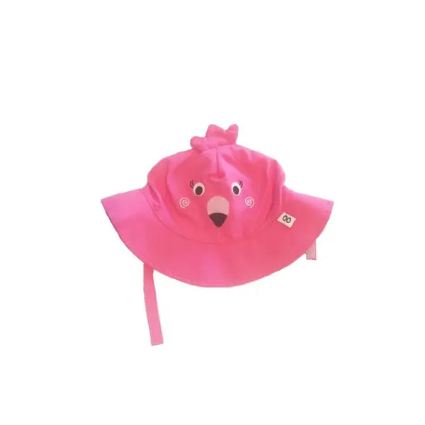 Zoocchini Boys Girls Infants Toddlers Sun Hat UPF50 Birds Flamingo Velcro Closure The Plaid Giraffe Children's Boutique