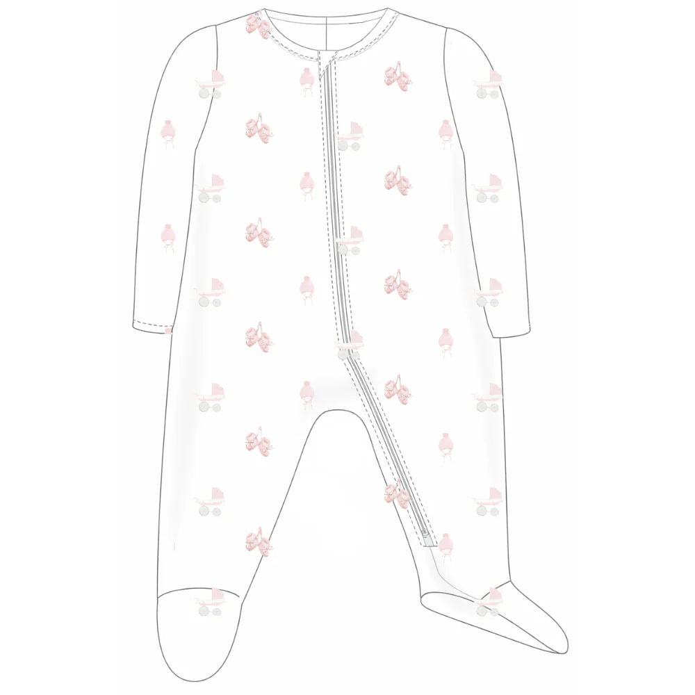 Girls Carriage Footie