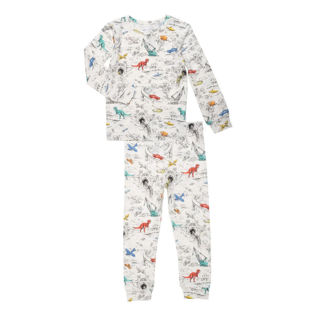 Magnetic Me Boys Toddlers Kids Juniors Pajamas Adventure Dinosaurs Trains Construction Equipment Airplanes The Plaid Giraffe Childrens Boutique
