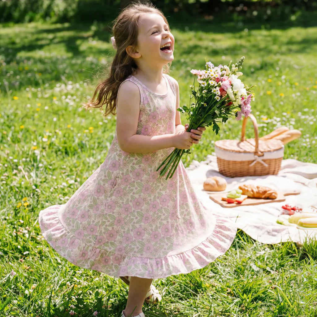 Girls Boho Dress – The Plaid Giraffe