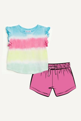 Splendid Girls Boys Infants Toddlers Kids Juniors Tie Dye Top Shorts The Plaid Giraffe Children's Boutique