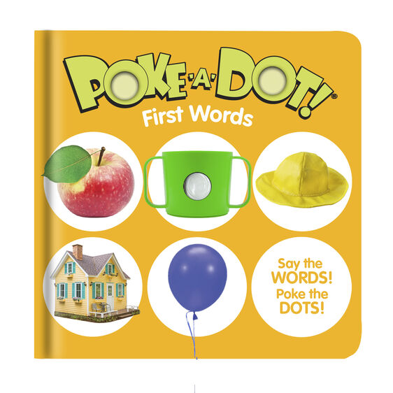 Melissa & Doug Girls Boys Infants Toddlers Kids Learning Toys Poke A Dot Book First Words The Plaid Giraffe Childrens Boutique