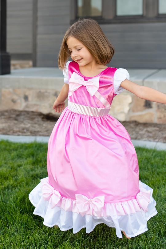 Little Adventures Girls Princess Cinderella Dress Up Make Believe The Plaid Giraffe Childrens Boutique