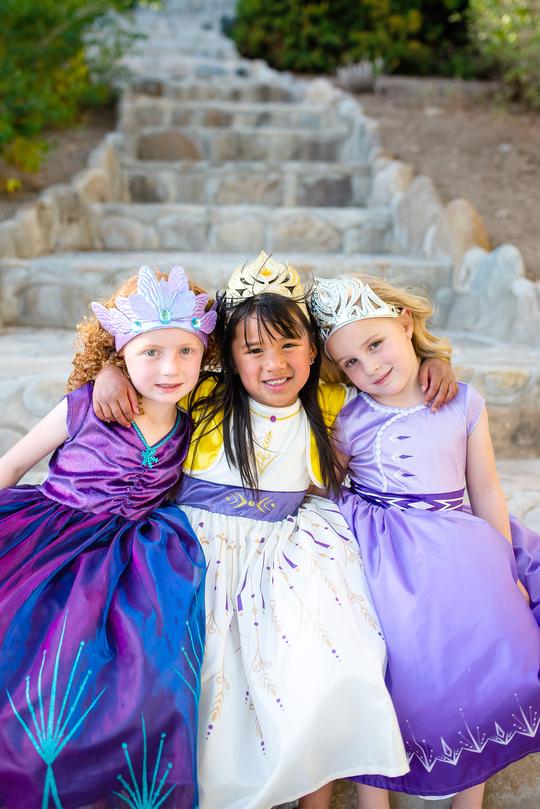 white christmas dresses Little Adventures Royal Princess Dress Up Costume - Pink main image 1