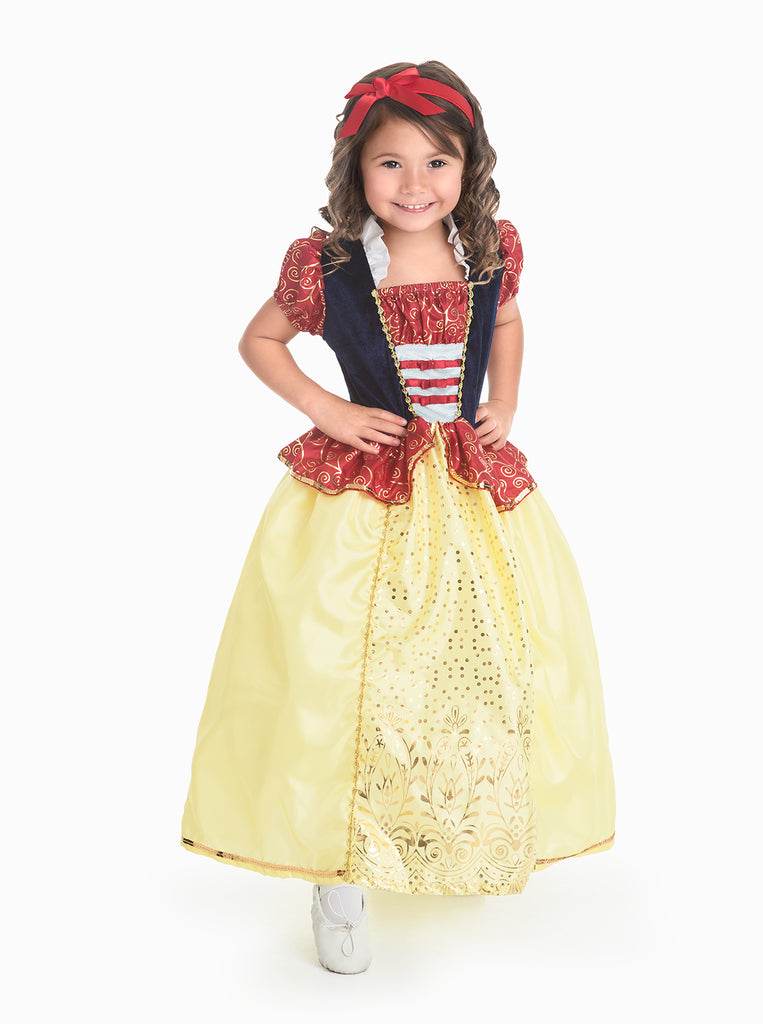 Little Adventures Girls Princess Snow White Dress Up Make Believe The Plaid Giraffe Childrens Boutique