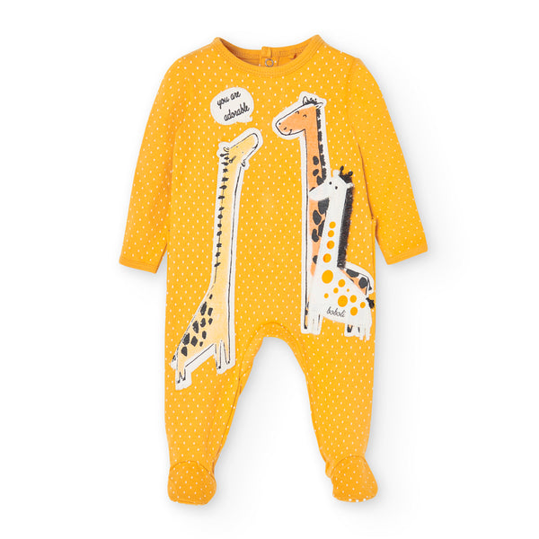Boboli Girls Boys Unisex Footie Sleeper Nightwear Sleepwear Giraffe The Plaid Giraffe Childrens Boutique