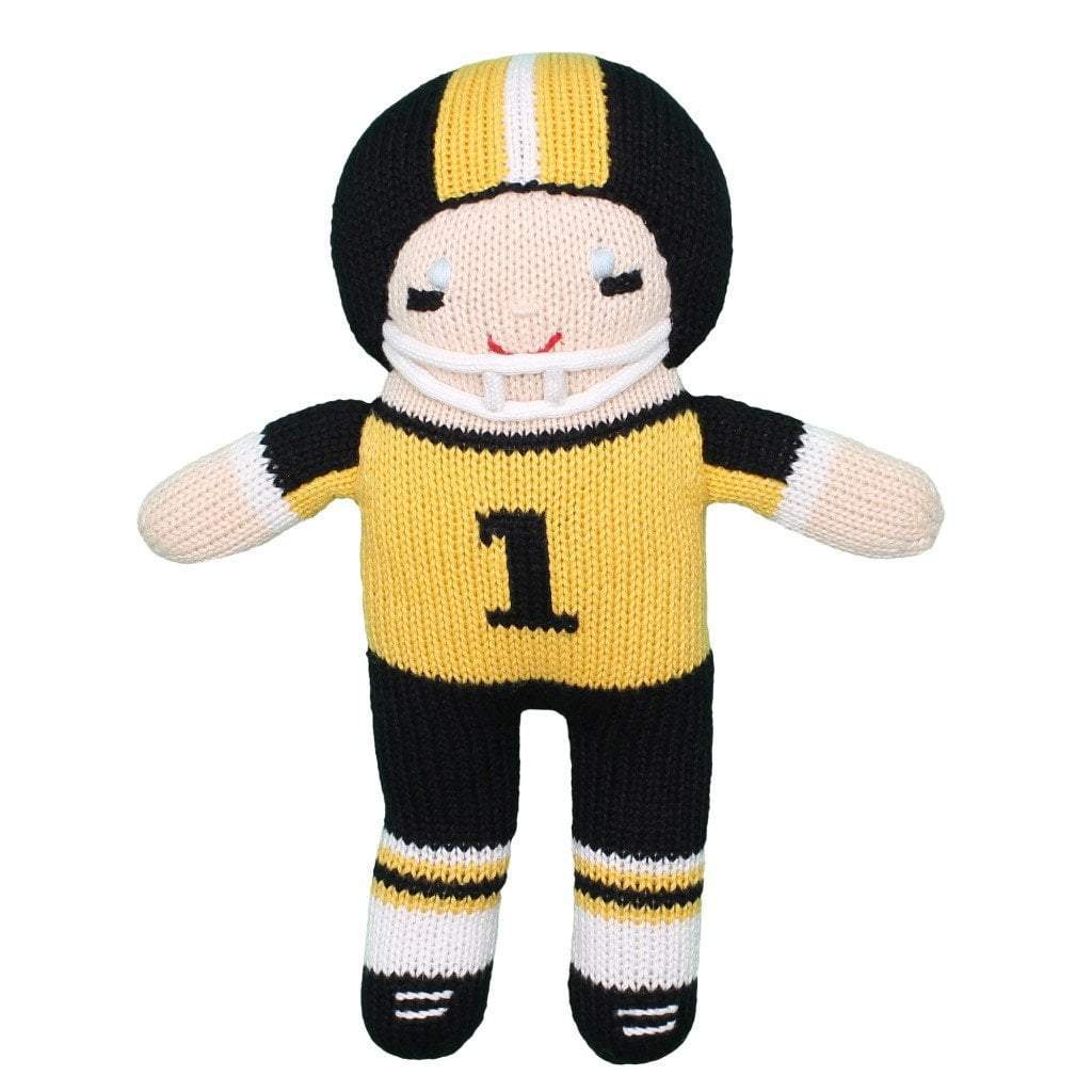 Zubels Girls Boys Infants Toddlers Dolls Sports Football Player The Plaid Giraffe Childrens Boutique