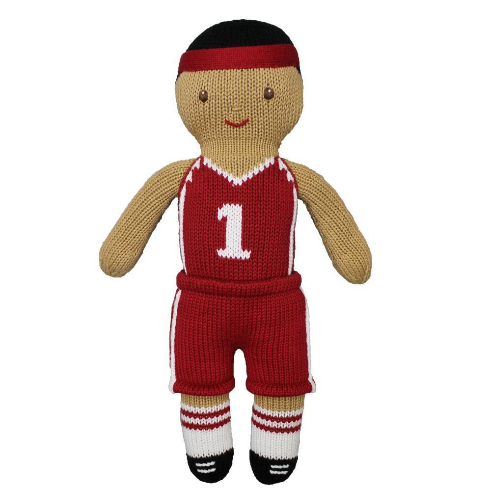 Zubels Girls Boys Infants Toddlers Dolls Sports Basketball Player The Plaid Giraffe Childrens Boutique