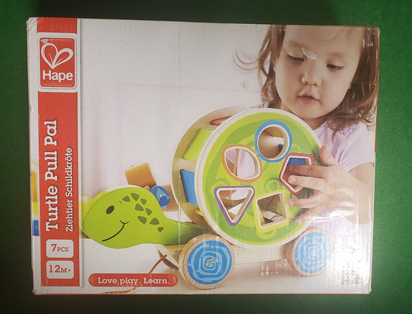 Hape Boys Girls Toys Pull Toy Shape Sorter Wooden The Plaid Giraffe Childrens Boutique