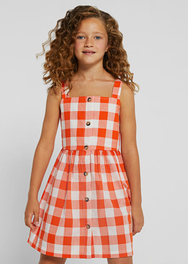 Girls Checkered Dress