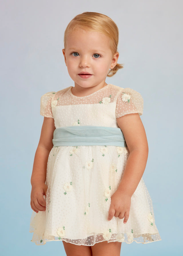 Girls Daisy & Tulle Dress – The Plaid Giraffe