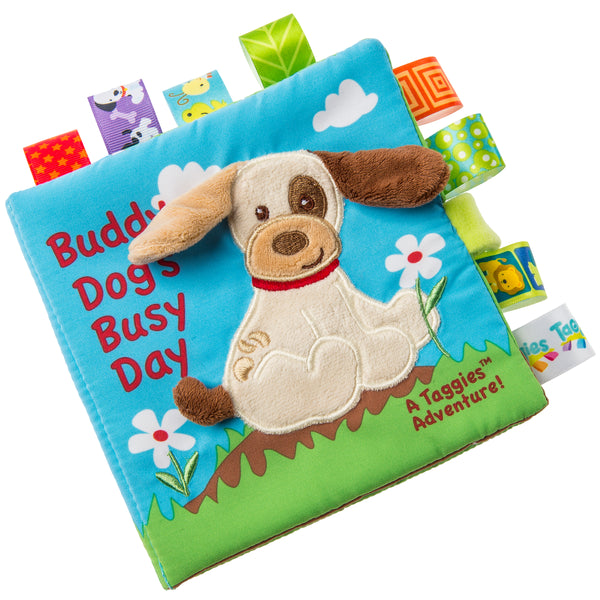 Mary Meyers Boys Girls Unisex Infants Toddlers Books Soft Taggies Toys Buddy The Dog The Plaid Giraffe Childrens Boutique