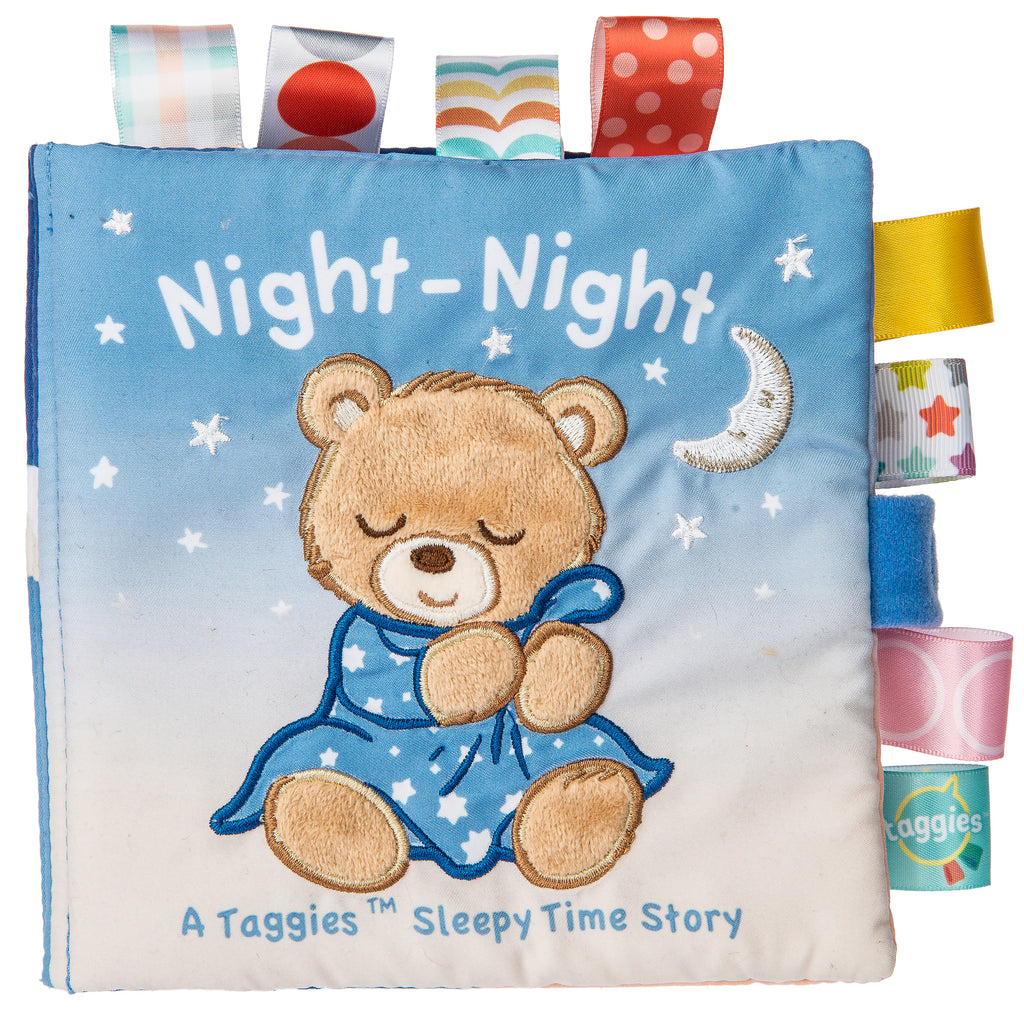 Mary Meyers Boys Girls Unisex Infants Toddlers Books Soft Taggies Toys Bear Nighttime The Plaid Giraffe Childrens Boutique