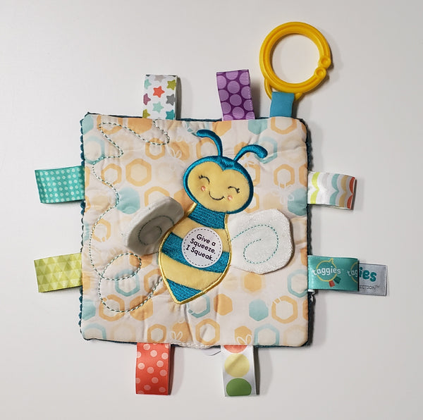 Mary Meyers Boys Girls Unisex Infants Toddlers Crinkle Soft Taggies Toys Bumblebee The Plaid Giraffe Childrens Boutique