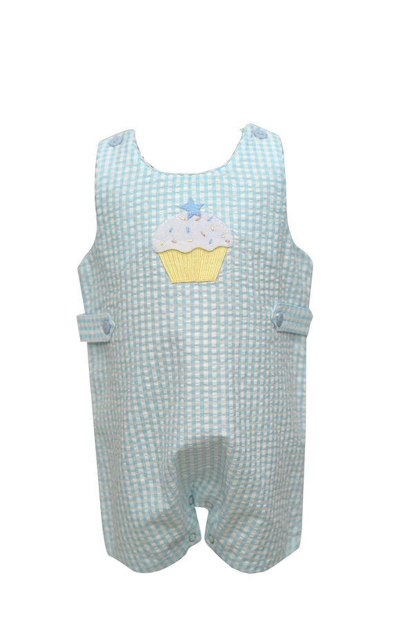 Cotton Kids Boys Infants Gingham Romper Birthday Special Occasion 100% Cotton The Plaid Giraffe Childrens Boutique