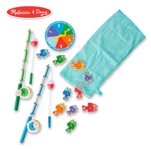 Melissa & Doug Girls Boys Infants Toddlers Kids Learning Toys Make Believe Fishing Game The Plaid Giraffe Childrens Boutique