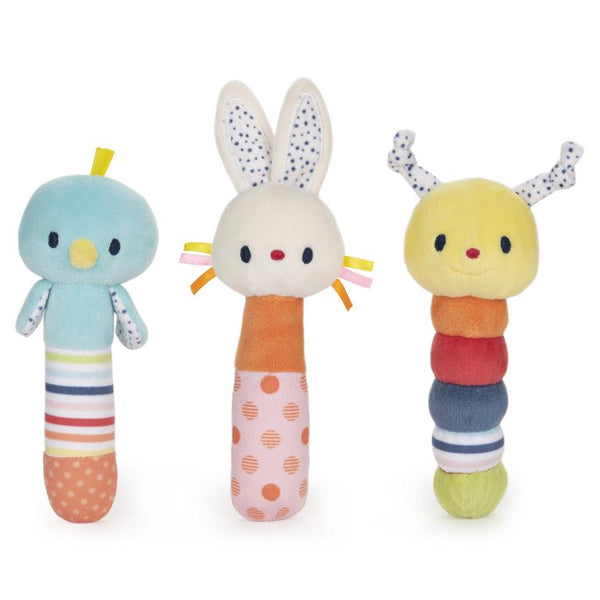 Gund Boys Girls Stuffed Animals Toys Caterpillar Bird Bunny Rattle The Plaid Giraffe Childrens Boutique