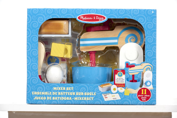 Melissa & Doug Girls Boys Infants Toddlers Kids Learning Toys Make Believe Cake Mixer The Plaid Giraffe Childrens Boutique