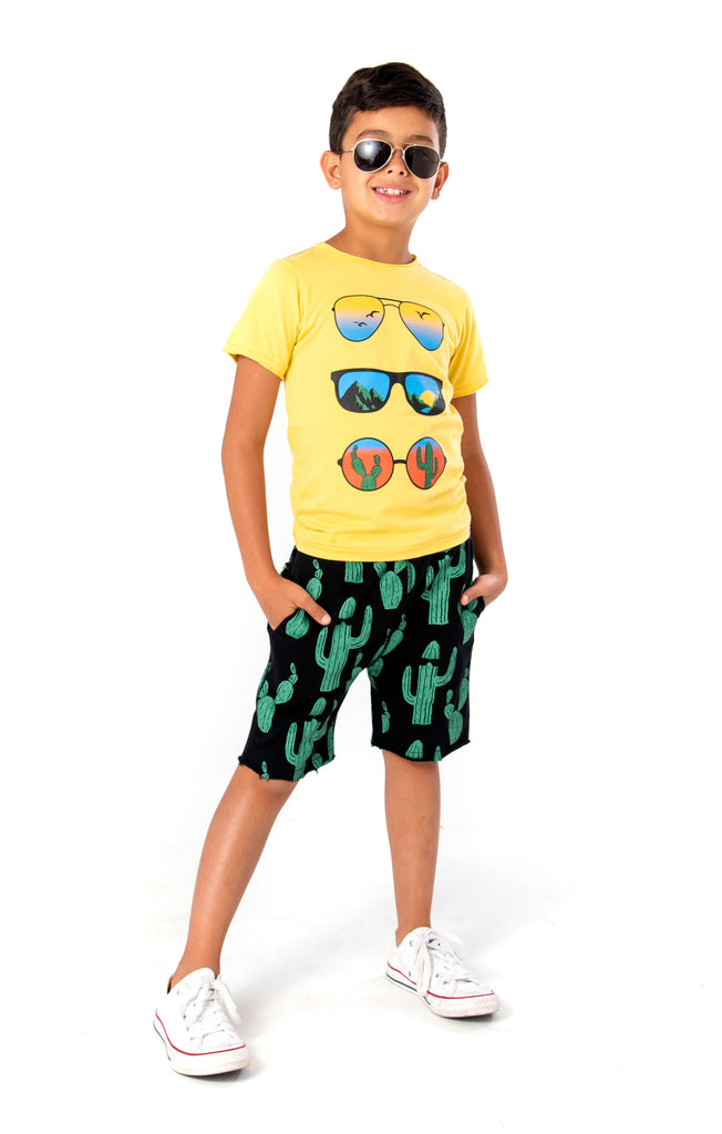 Appaman Boys Toddlers Kids Juniors T-Shirt Sunglasses The Plaid Giraffe Childrens Boutique