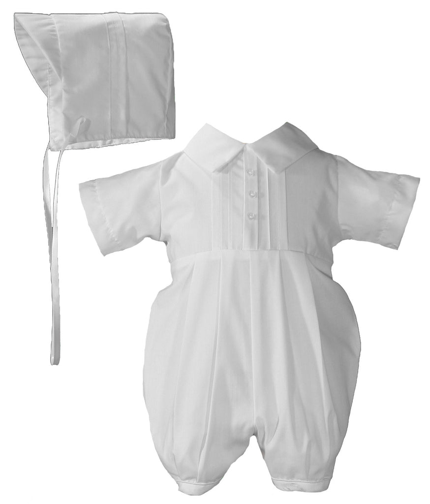 Little Things Mean A Lot Boys Infants Christening Suit Romper Hat The Plaid Giraffe Childrens Boutique