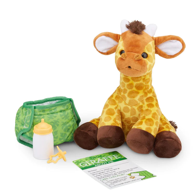 Melissa & Doug Boys Girls Infants Toddlers Kids Toys Giraffe Stuffed Animal The Plaid Giraffe Childrens Boutique