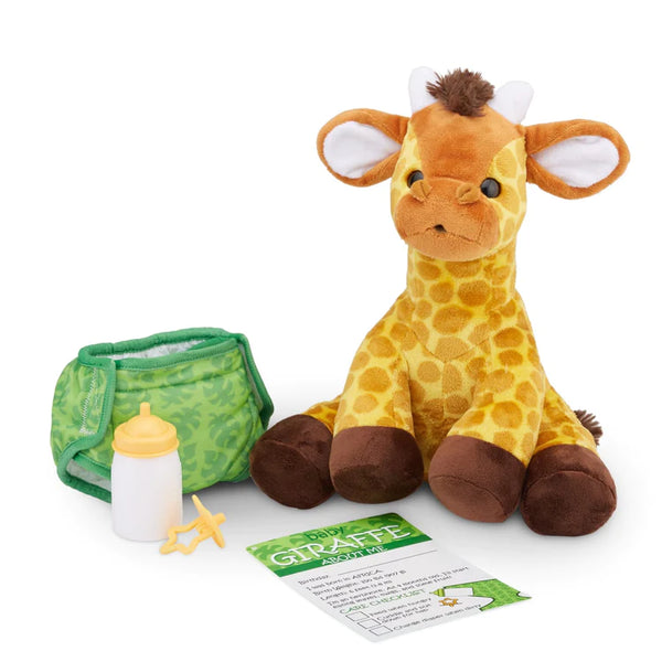 Melissa & Doug Boys Girls Infants Toddlers Kids Toys Giraffe Stuffed Animal The Plaid Giraffe Childrens Boutique