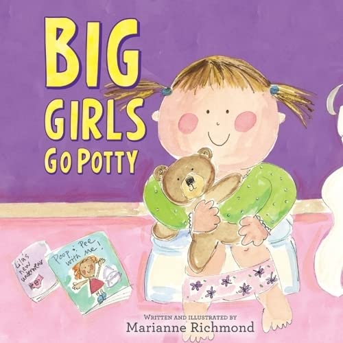 Sourcebooks Girls Picture Book Potty Training Learning The Plaid Giraffe Childrens Boutique