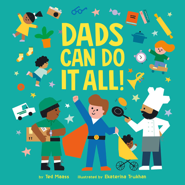 Penguin Random House Girls Boys Board Book Dads Can Do It All The Plaid Giraffe Childrens Boutique