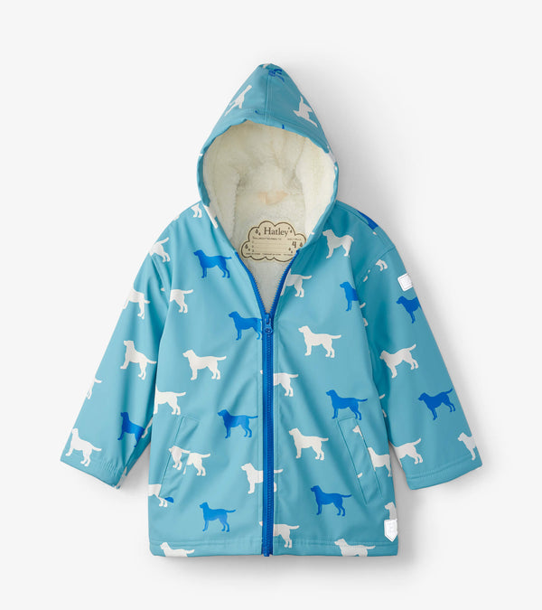 Hatley Boys Girls Toddlers Kids Juniors Raincoat Dogs Color Changing The Plaid Giraffe Childrens Boutique