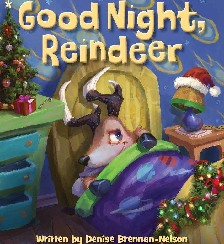 Sleeping Bear Press Boys Girls Books Christmas Holiday Reindeer The Plaid Giraffe Childrens Boutique