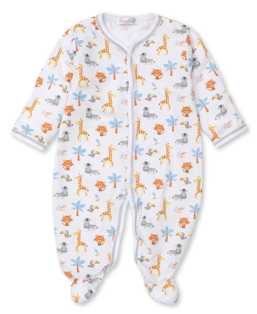 Kissy Kissy Girls Boys Infants Pajamas Sleepwear Nightwear Jungle Animals Giraffes The Plaid Giraffe Childrens Boutique