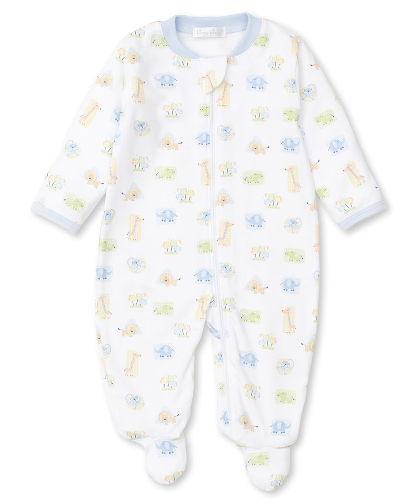 Kissy Kissy Girls Boys Infants Footie Sleeper Sleepwear Nightwear Jungle Animals The Plaid Giraffe Childrens Boutique