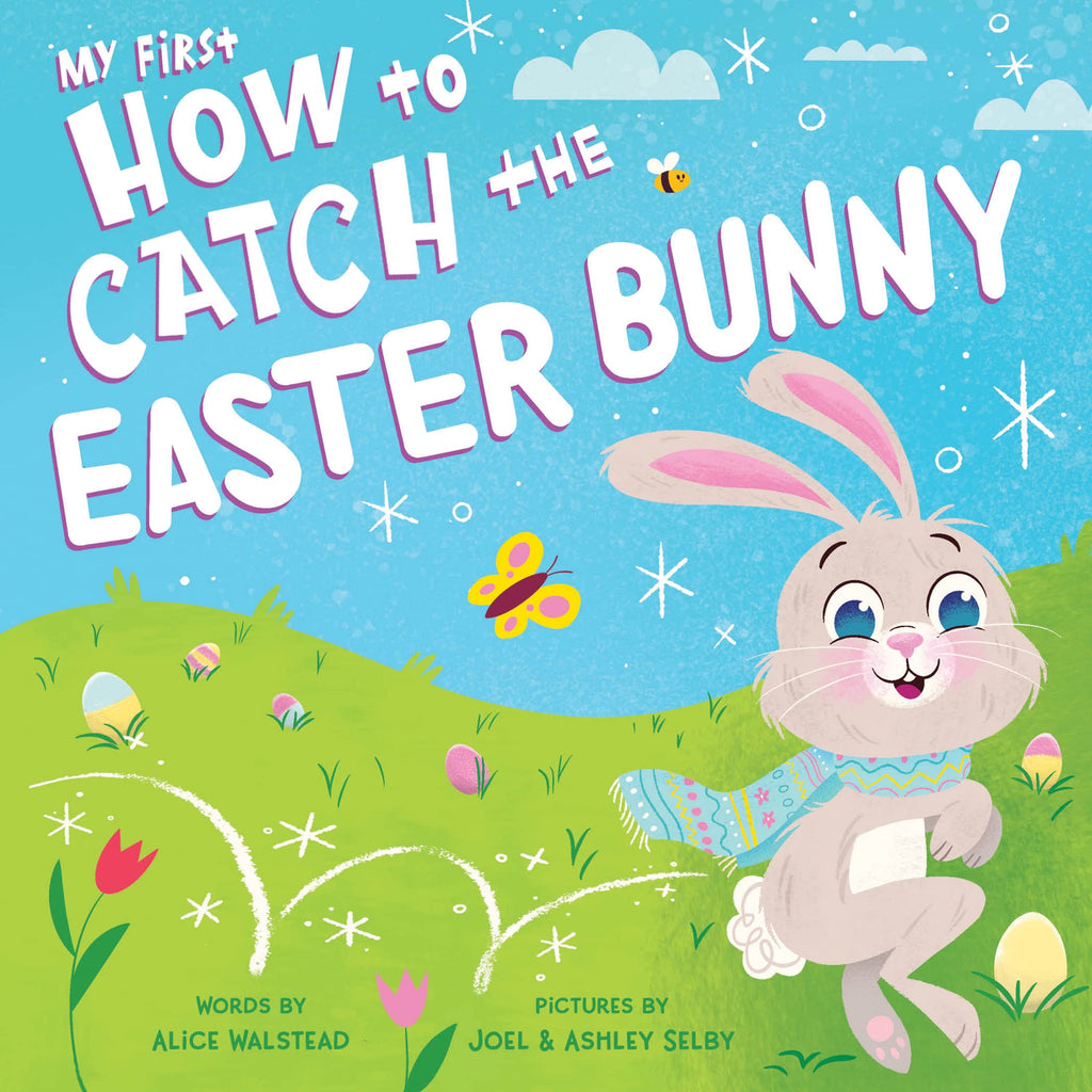 Sourcebooks Girls Boys Board Book Easter Bunny How To Catch Series The Plaid Giraffe Childrens Boutique