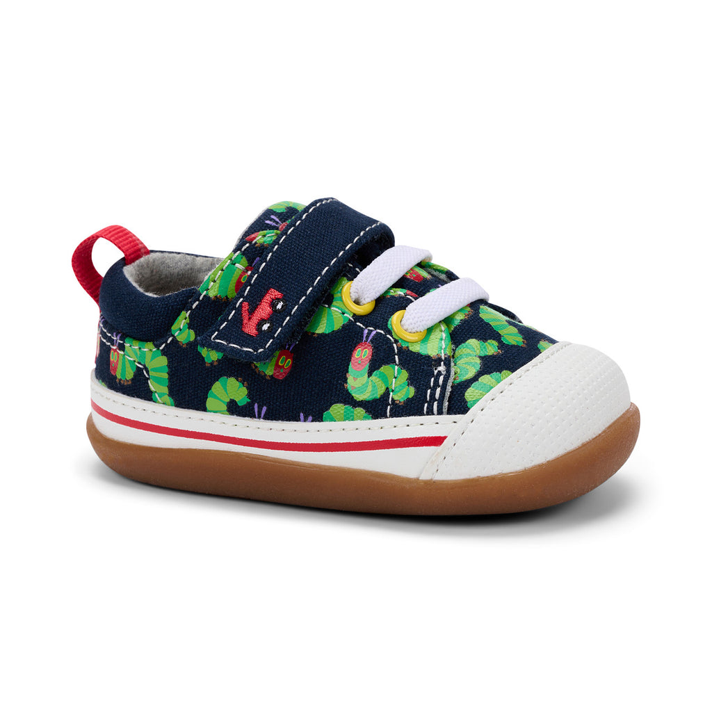 See Kai Run Girls Boys Infants Tennis Shoes First Walkers Hungry Caterpillar The Plaid Giraffe Childrens Boutique