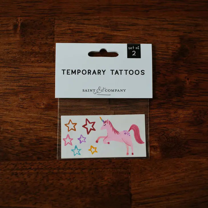 Sea Life Temporary Tattoo Set for Kids