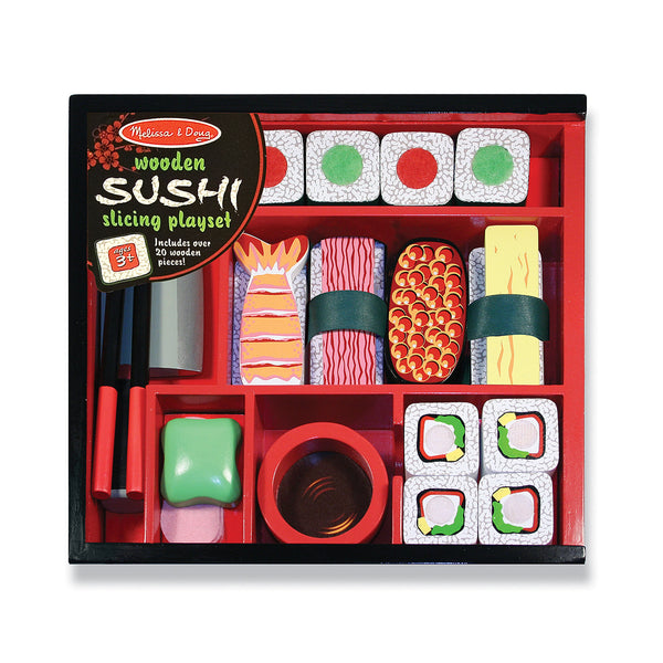 Melissa & Doug Girls Boys Infants Toddlers Kids Learning Toys Make Believe Food Sushi The Plaid Giraffe Childrens Boutique