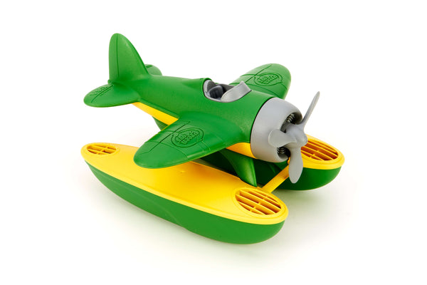 Green Toys Toys Pretend Toddlers Kids 100% Recycled Plastic Seaplane The Plaid Giraffe Childrens Boutique