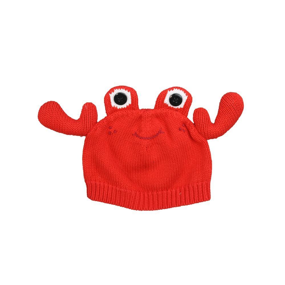 Zubels Girls Boys Infants Toddlers Hat Knit Crab The Plaid Giraffe Childrens Boutique